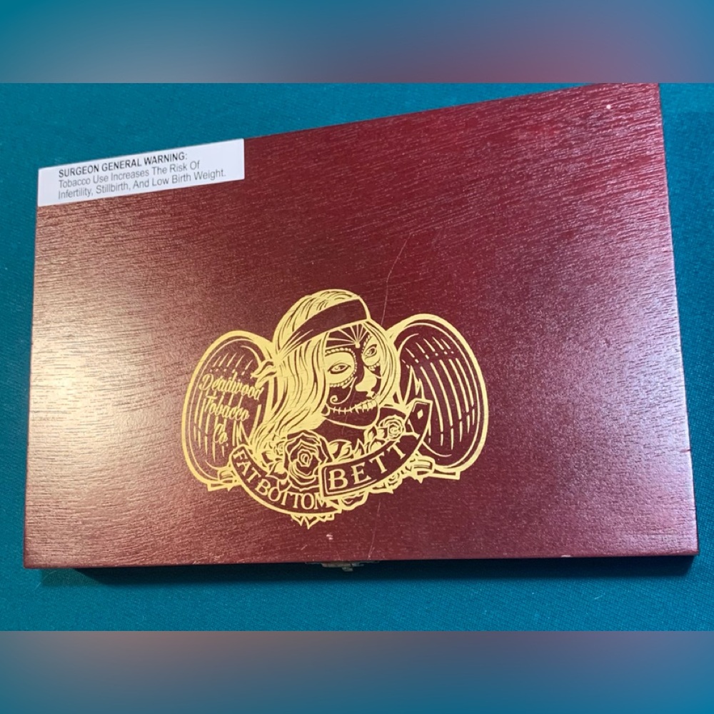 Fat Bottom Betty cigar box